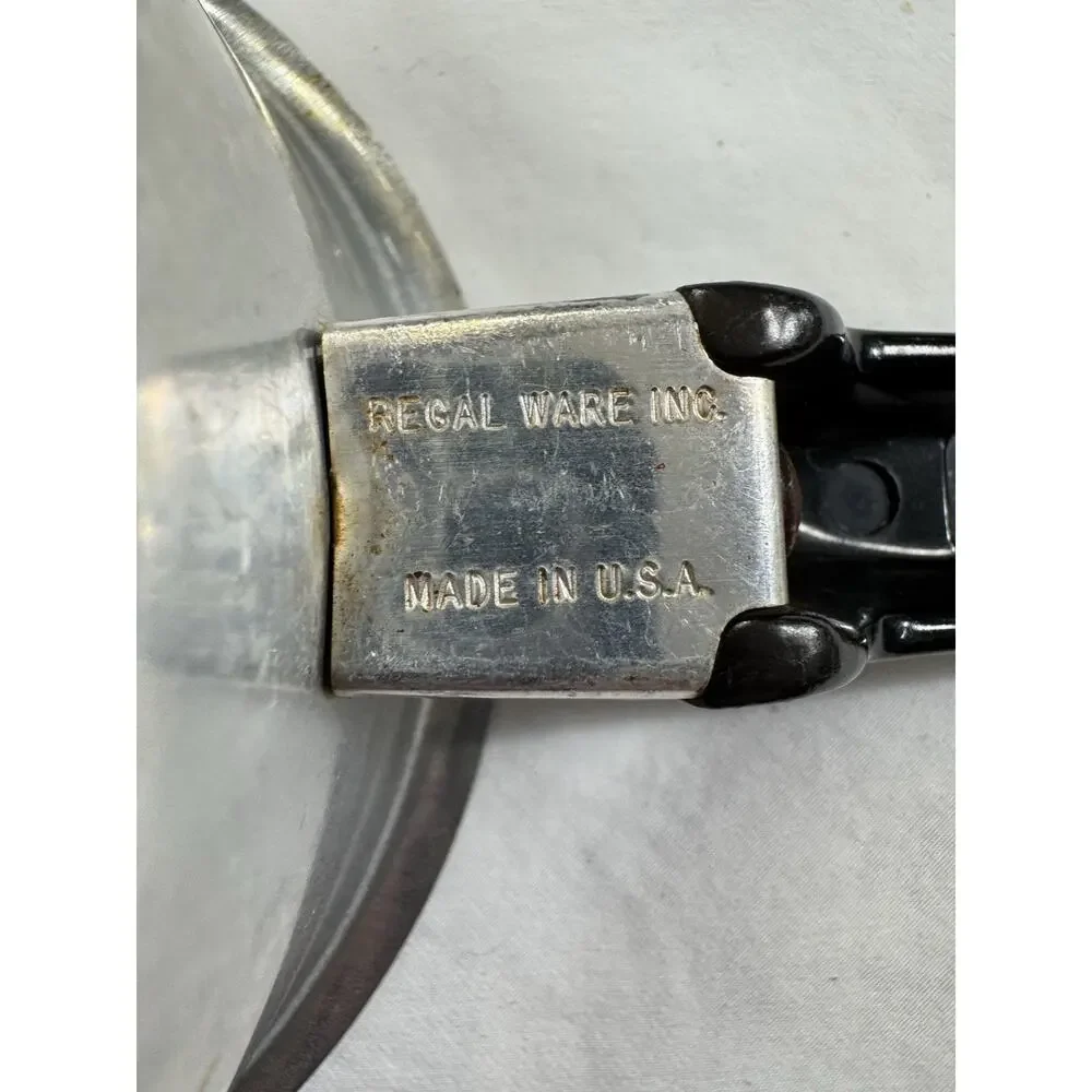 Vintage‎ Regal Ware Stainless Steel Sauce Pan Pot With Lid Non Stick